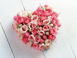 Heart roses